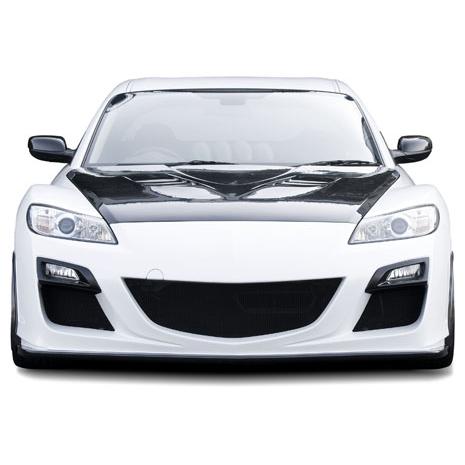 ナイトスポーツ フロントバンパースポイラー TYPE-3 RX-8 SE3P '08/03