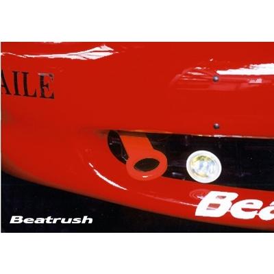 LAILE レイル フロント・けん引フック レッド ロードスター NB6C NB8C