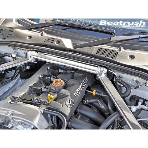 LAILE レイル フロント・ストラットタワーバー ロードスター ND5RC H27