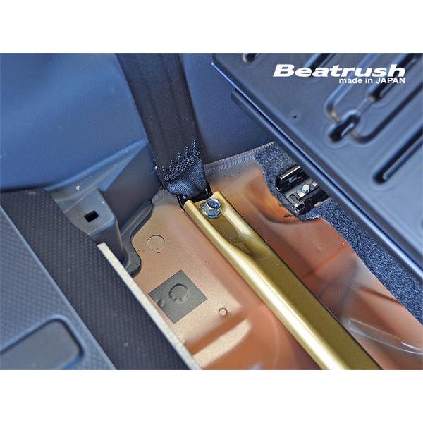 ハスラー MR41S MR31S用 Beatrush リアタワーバー LAILE レイル トランクバー ハスラー MR41S H27.5〜 リアシートに