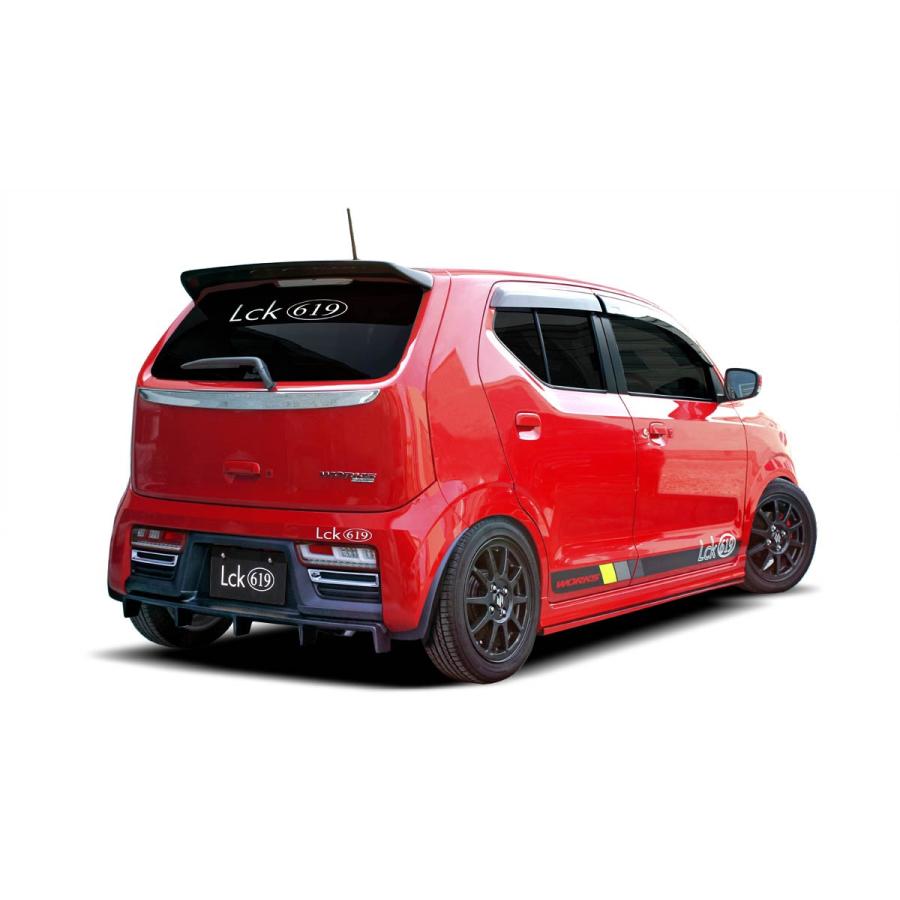 Lck619 リアルーフスポイラー 未塗装 アルトワークス / アルト Lck619 リアルーフスポイラー 未塗装 アルトワークス / アルト