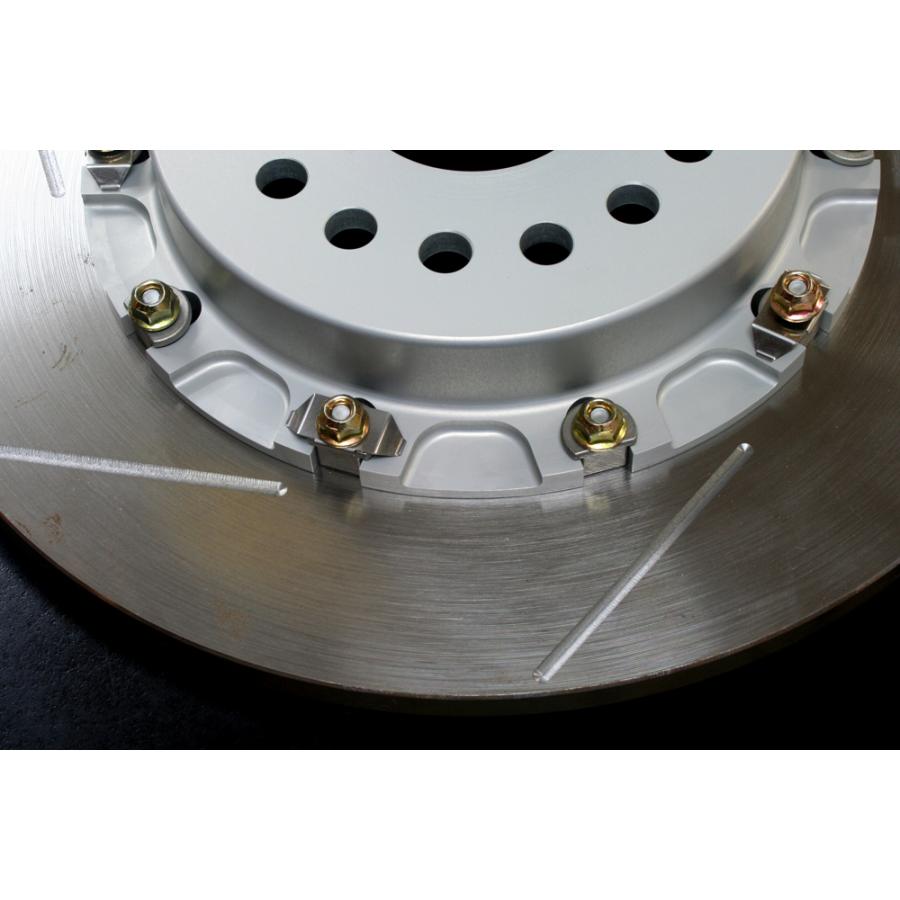 M\u0026M 2ピースビッグローターキット 313mm リジットタイプ リア シルバー アコード CL7の画像