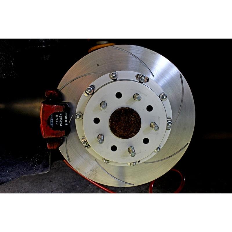 M\u0026M 2ピースビッグローターキット 313mm リジットタイプ リア ブラック シビック EK9の画像