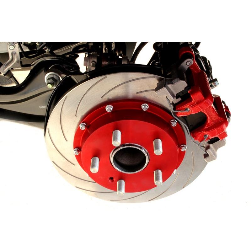 M\u0026M 2ピースビッグローターキット 313mm リジットタイプ リア ブラック シビック FD2の画像