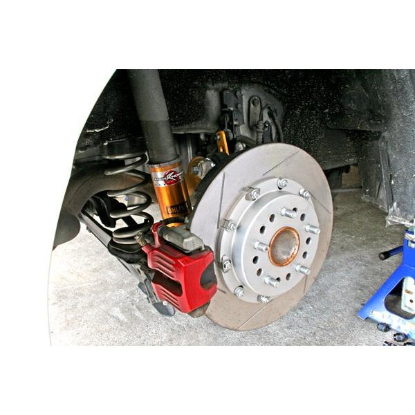 M\u0026M 2ピースビッグローターキット 313mm リジットタイプ リア ブラック シビック FD2の画像