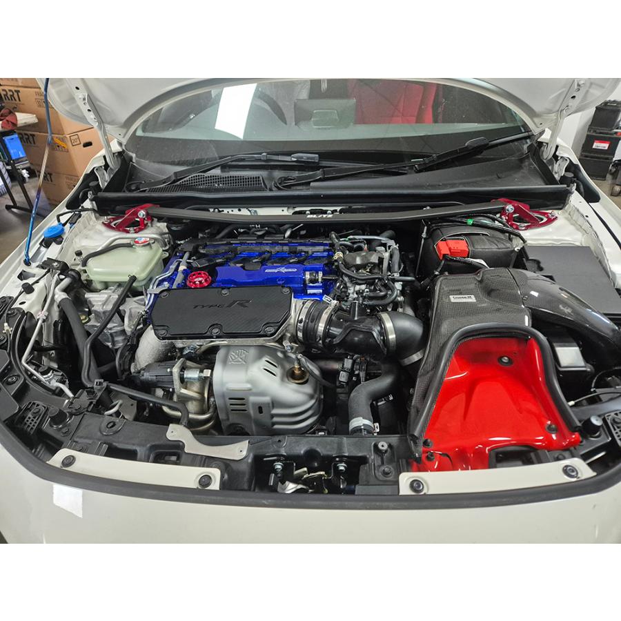 M&M ブルーエンジンヘッドカバー シビック FK8 : オートクラフト