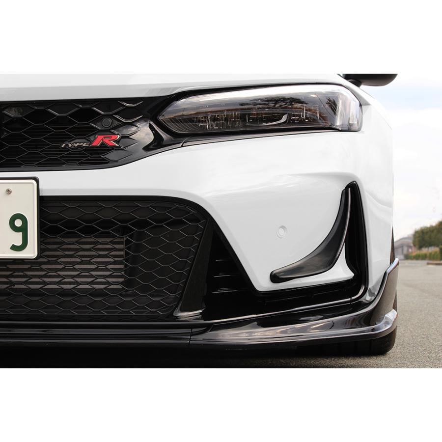 即日発送　fl5 フロントカナード　M&M HONDA 新品正規品 M&M フロントカナード FRP&未塗装 シビック FL5 : オート