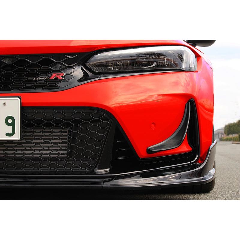 即日発送　fl5 フロントカナード　M&M HONDA 新品正規品 M&M フロントカナード FRP&未塗装 シビック FL5 : オート