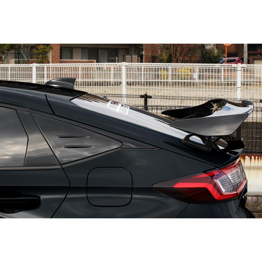 M&M ボルテックスジェネレーターウインドウパネル FRP&グロスブラック