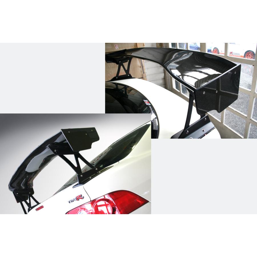 M&M カーボンGTウイング01 タイプ02F 幅1500mm 翼端板02(L) ブラケット
