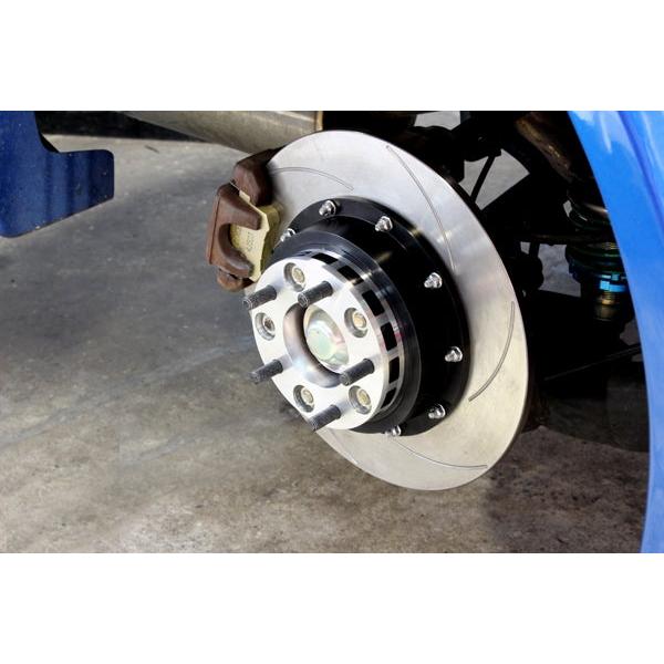 M\u0026M 2ピースビッグローターキット 324mm リジットタイプ フロント シルバー インテグラ DC5の画像