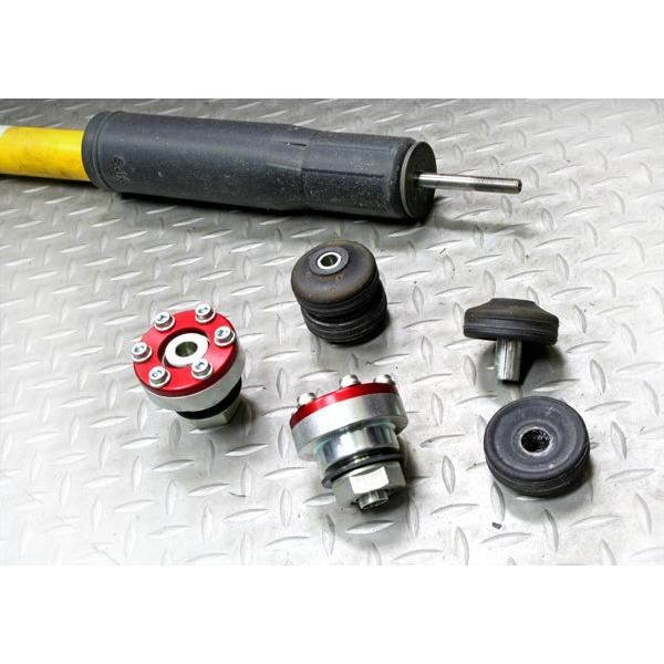 M&M ピロアッパーマウント シャフト径/10mm FIT/GE リア フィット GE6