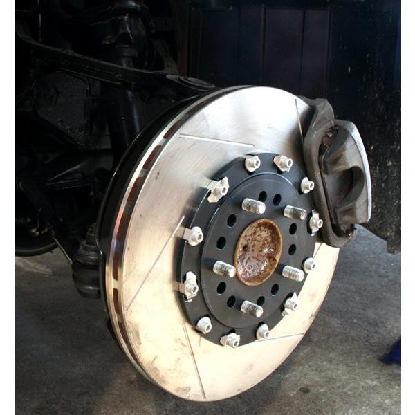 M\u0026M 2ピースビッグローターキット 330mm リジットタイプ フロント ブラック S2000 AP1 AP2_1