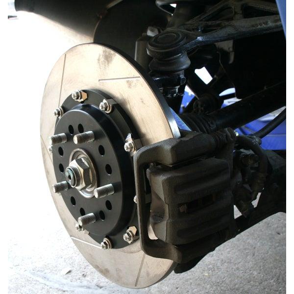 M\u0026M 2ピースビッグローターキット 313mm リジットタイプ リア ブラック S2000 AP1 AP2の画像