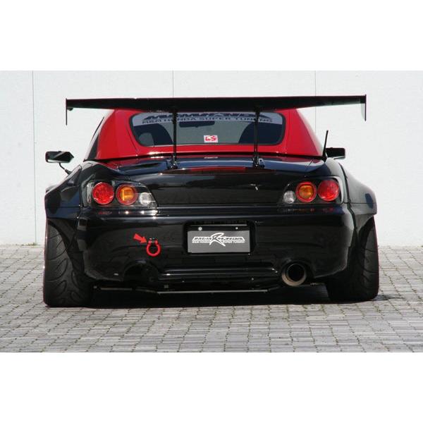 M&M カーボンGTウイング03 幅1600mm ブラケット165mm S2000 AP1 AP2