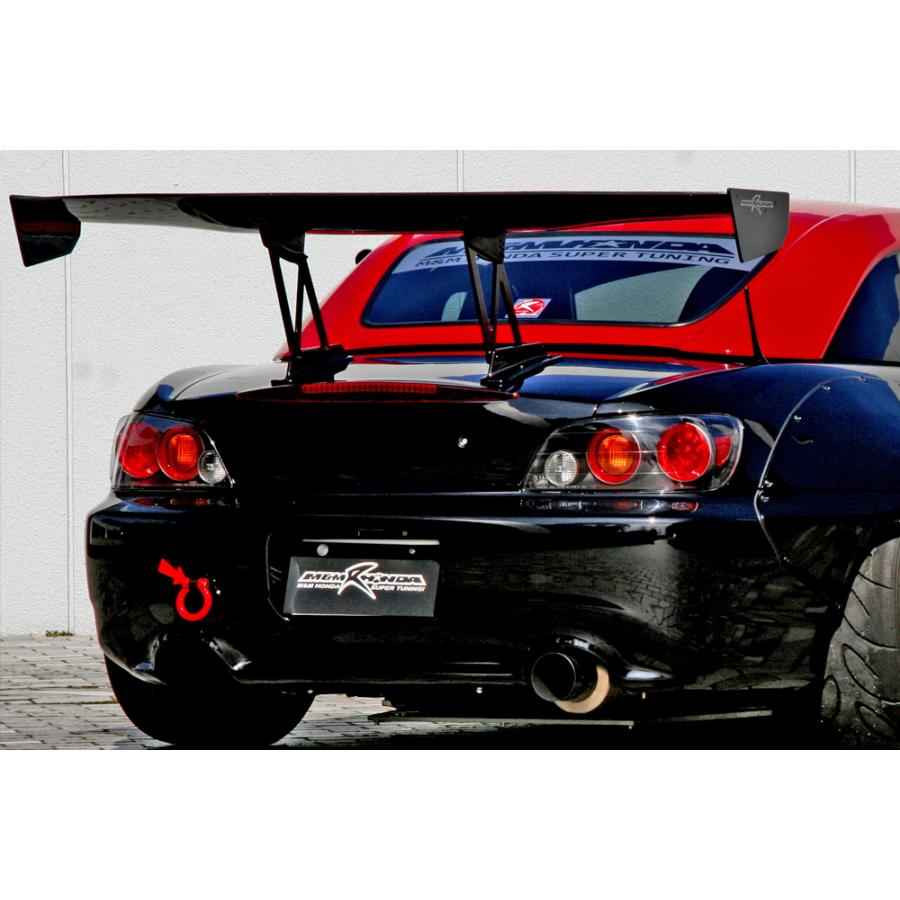 M&M カーボンGTウイング03 幅1600mm ブラケット245mm S2000 AP1 AP2