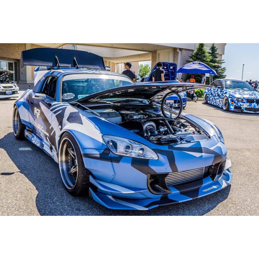 ホンダ　s2000 フロントディフューザー M&M ハイパーフロントウイングディフューザー S2000 AP1 AP2 : オート