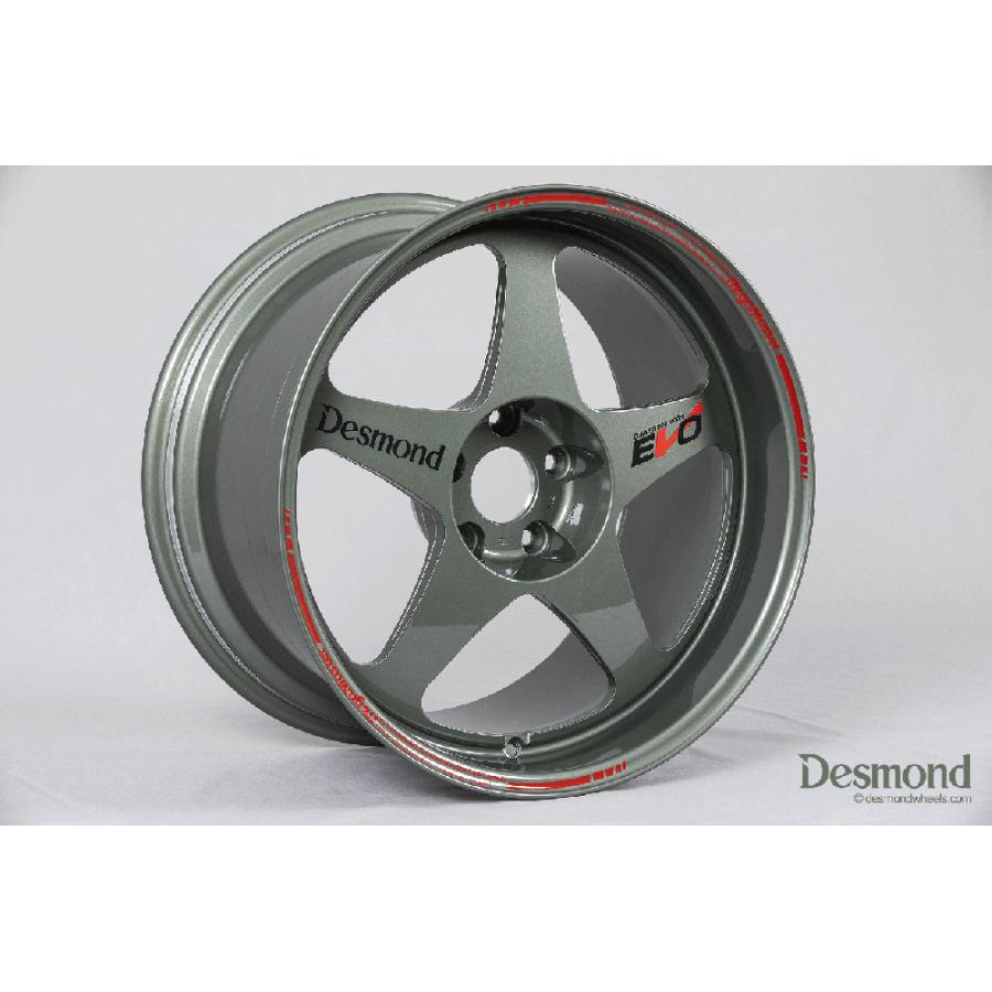 たくたく リーガホイール Desmond ディスモンド リーガマスターEVO II 18インチ 9.5J +38