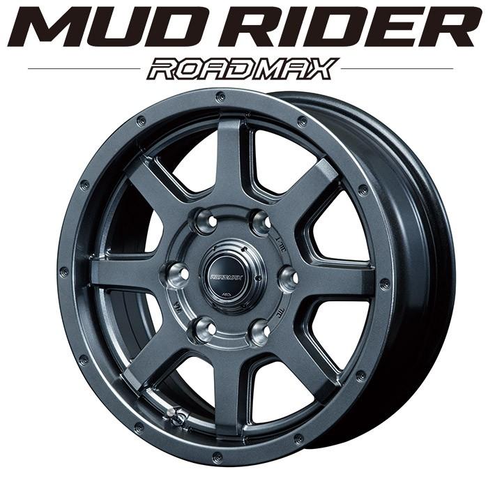 MID ロードマックス MUD RIDER マッドライダー アルミホイール4