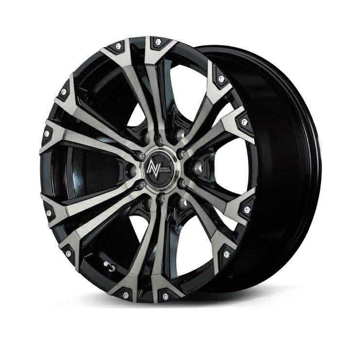 MID NITRO POWER JAVELIN アルミホイール1本 15x6.0J 6H PCD139.7 +33