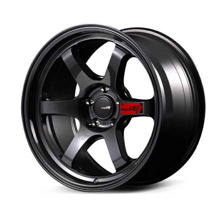 MID Racing R06 アルミホイール4本セット 18x8.5J 5H PCD100 +45