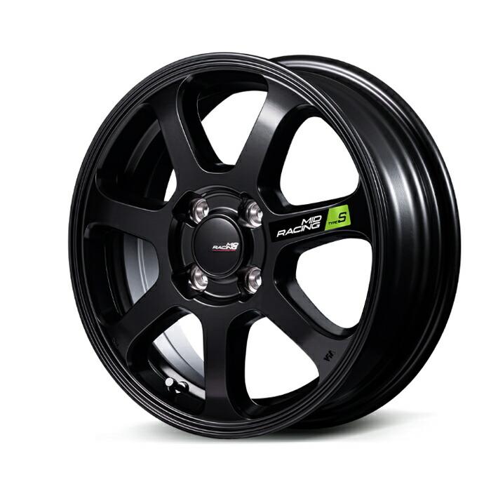 MID Racing R07 TypeS アルミホイール1本 15x5.0J 4H PCD100 +45