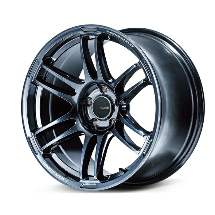 MID Racing R26 アルミホイール1本 18x8.5J 5H PCD100 +45