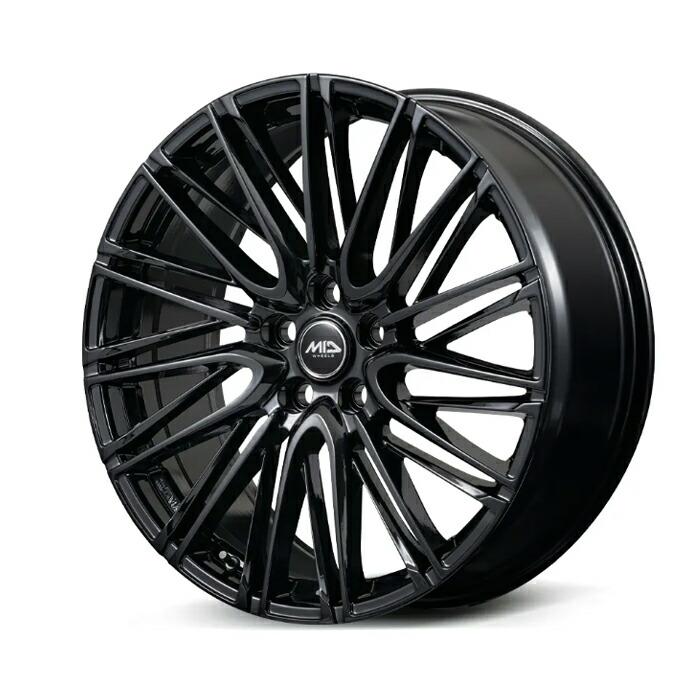 MID WHEELS Lefinada MOTION6 アルミホイール1本 19x8.0J 5H PCD114.3