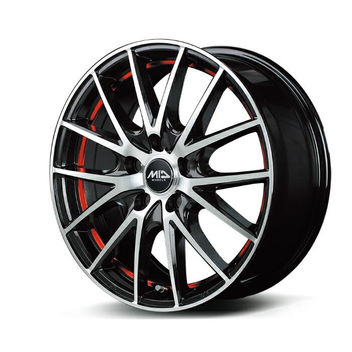 MID WHEELS RX27 アルミホイール1本 16x6.5J 5H PCD114.3 +38 (アール 