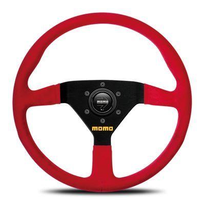 MOMO（モモ） ステアリング MOD.78 レッドスエード 350mm : オート