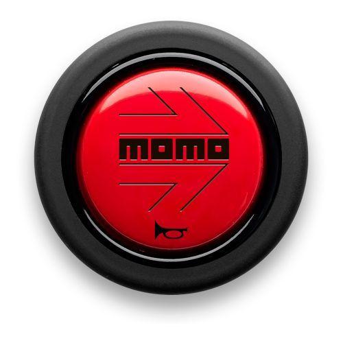 MOMO（モモ） ホーンボタン MOMO RED : オートクラフト - 通販 - Yahoo
