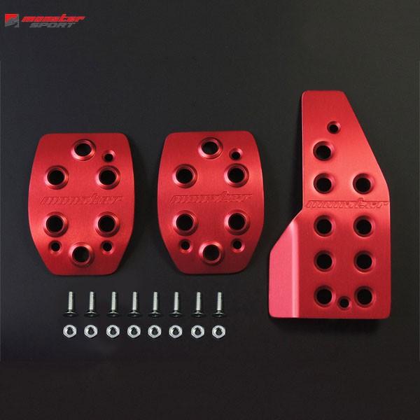 大流行中 Monster Sport モンスタースポーツ スポーツドライビングペダルカバー レッドアルマイト ジムニー Jb23w Mt車 1 10型 正規激安 Aguasclarasclub Com Br