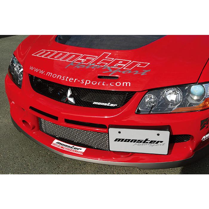 Monster Sport モンスタースポーツ メッキエンブレム 150×20mm(ピンの