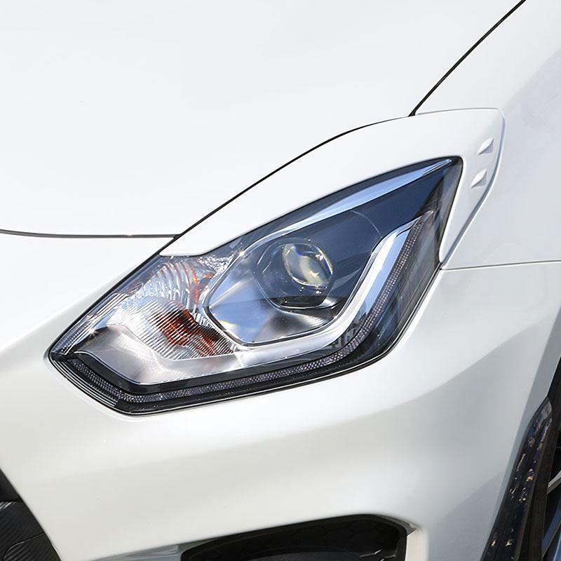 モンスタースポーツ Monster Sport ヘッドランプガーニッシュ イエロー 