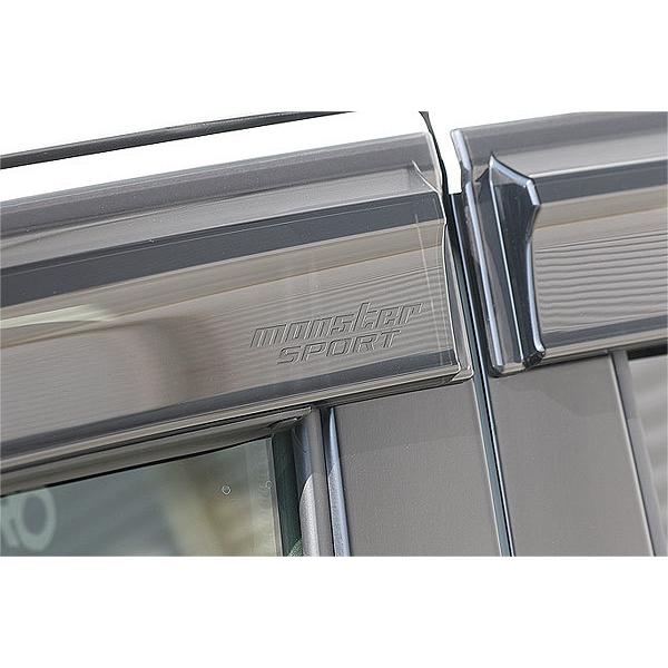 Monster Sport モンスタースポーツ ウィンドウエアロバイザー エブリイワゴン DA17W 15.02〜(1〜6型) | モンスタースポーツ | 03