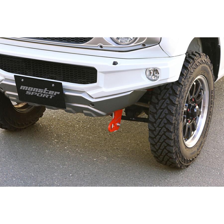 MONSTER SPORT ジムニー左フロント用牽引フック モンスタースポーツ Monster Sport 牽引フック フロント左 ジムニー