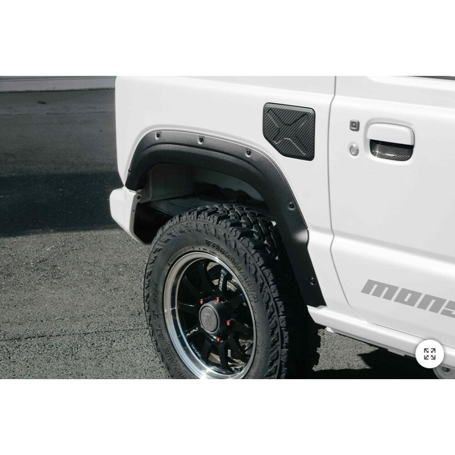 Monster Sport モンスタースポーツ TOUGH フェンダーガーニッシュ ジムニー JB64W 18.07〜(1〜4型） R06Aターボ 4WD 5MT/4ATの画像