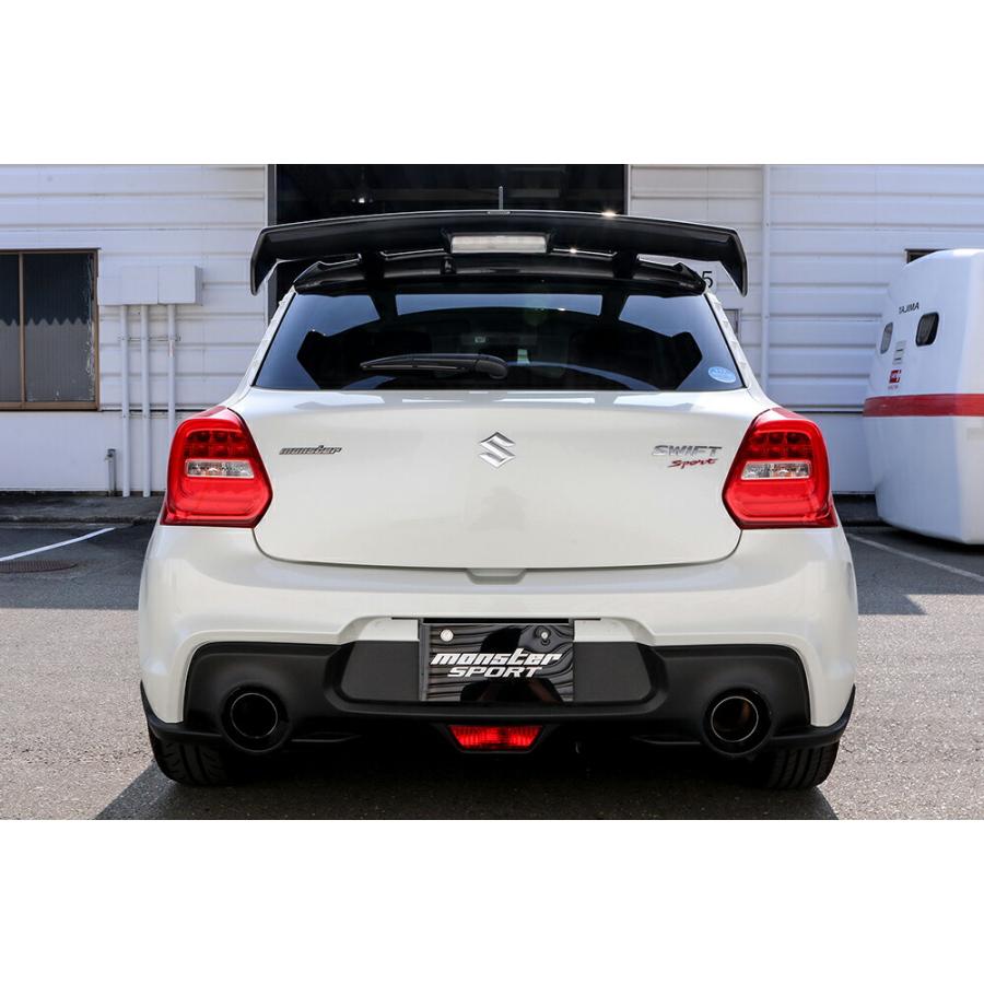 モンスタースポーツ Monster Sport Cピラーガーニッシュ ブラック