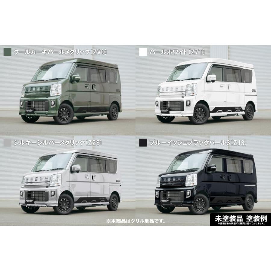 モンスタースポーツ Monster Sport TOUGHグリル 未塗装 エブリイワゴン