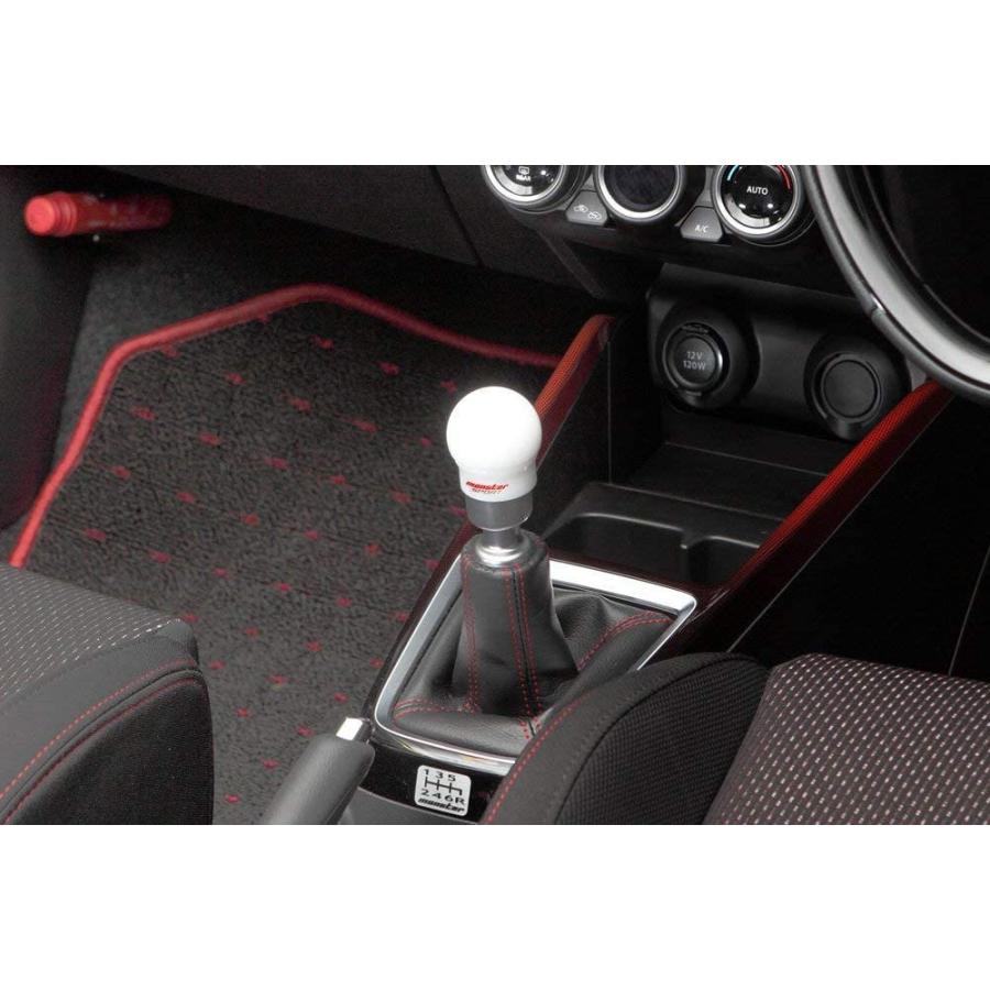モンスタースポーツ Monster Sport シフトノブ Cタイプ ホワイト