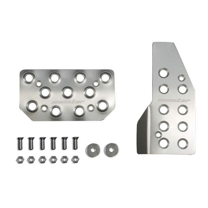 モンスタースポーツ スポーツドライビングペダルカバー クリヤ