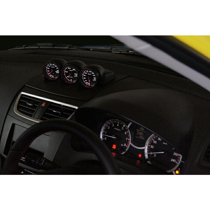 モンスタースポーツ Monster Sport MSE3連メーターポッド(φ60) 奥行