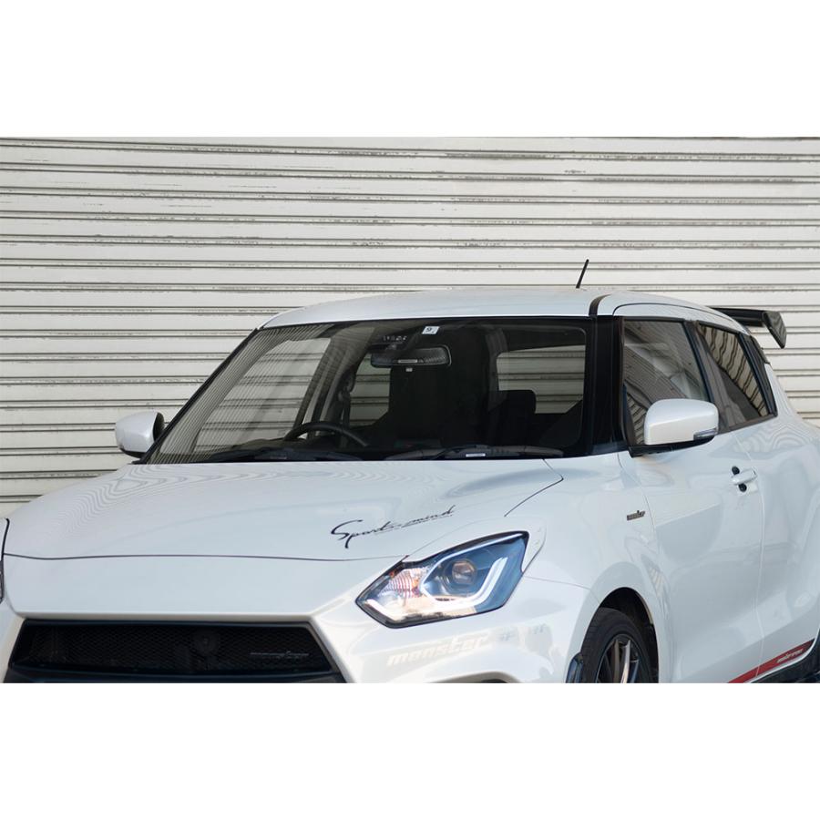 モンスタースポーツ Monster Sport ルームミラーカウル スズキ防眩機能
