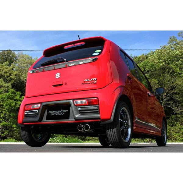 モンスタースポーツ TYPE Sp-XX マフラー 2WD車用 アルトターボRS DBA