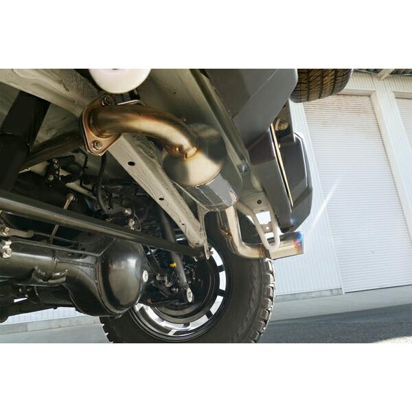 Monster Sport モンスタースポーツ TYPE Sp-Rマフラー ジムニー 3BA-JB64W 18.07〜(1〜4型） R06A ターボ 5MT/4AT 個人宅配送不可の画像