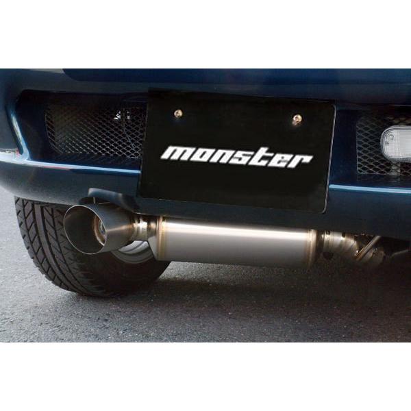 Monster Sport モンスタースポーツ TYPE-Ti チタンマフラー カプチーノ EA21R 95.06〜98.10 K6A ターボ 個人宅配送不可の画像