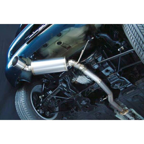 Monster Sport モンスタースポーツ TYPE-Ti チタンマフラー カプチーノ EA21R 95.06〜98.10 K6A ターボ 個人宅配送不可の画像