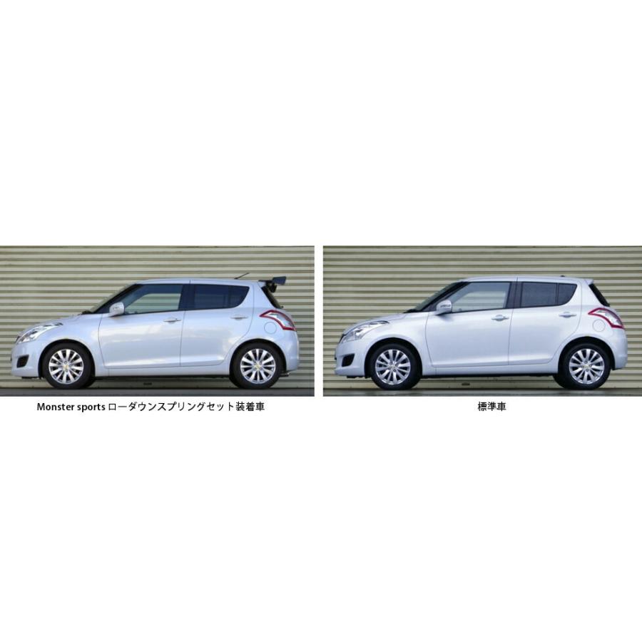 Monster Sport ローダウンスプリングセット スイフトスポーツ モンスタースポーツ Monster Sport ローダウンスプリングセット
