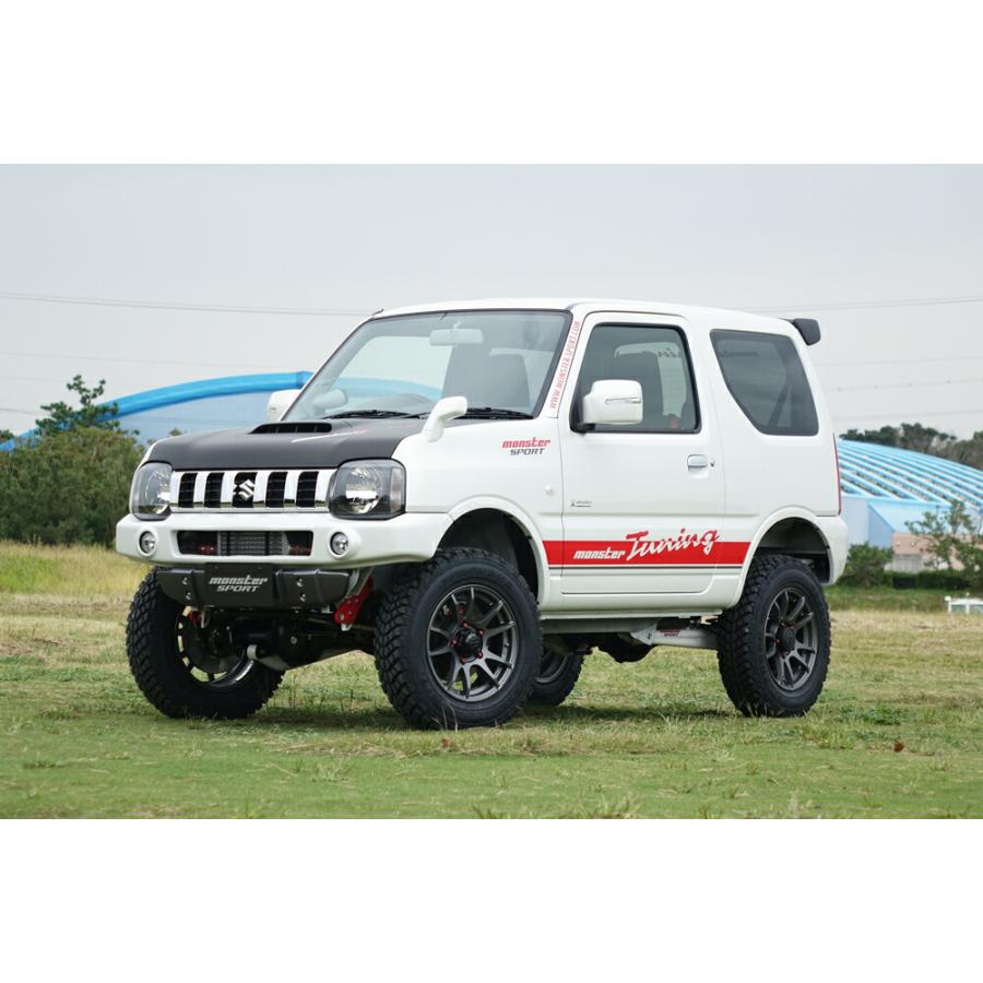 モンスタースポーツ XCLハイトアップサスペンションセット パッケージC ラテラル/ゴムブッシュ ジムニー JB23W 04.10〜(5型〜10型) 全車 (LSD非装着車推奨)_2