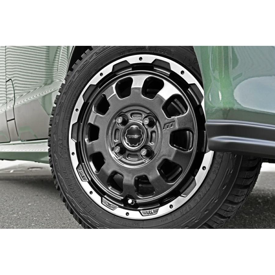 モンスタースポーツ Monster Sport GX10T アルミホイール 14インチ